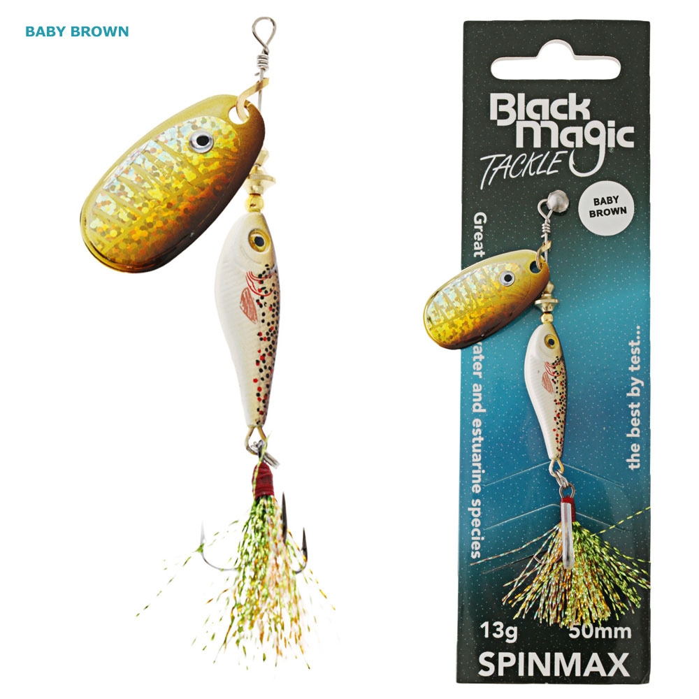 Black Magic Spinmax Spinner Lure 13g 50mm