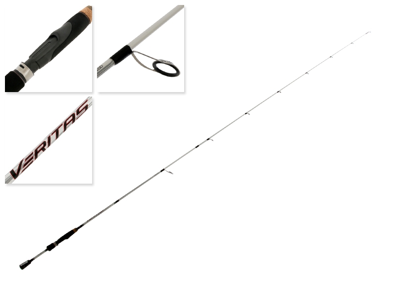 Abu Garcia Veritas 3.0 Medium Spinning Soft Bait Rod 7ft 2-4kg 2pc