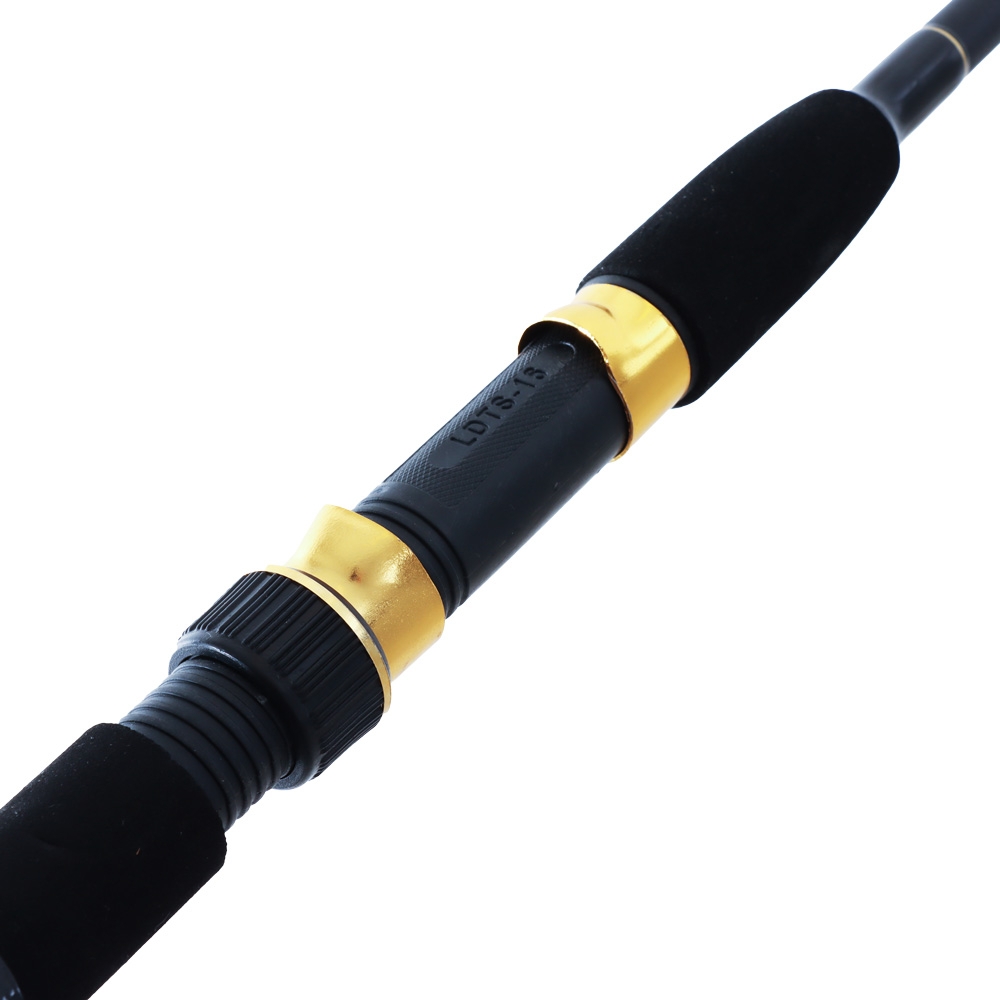 Kilwell LED Disco Stix Light Spinning Kids Combo Black 5ft 6in 6-12lb 2pc