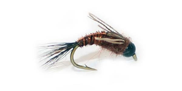 Feather Merchants Cadillac Pheasant Tail TB Nymph Black #14