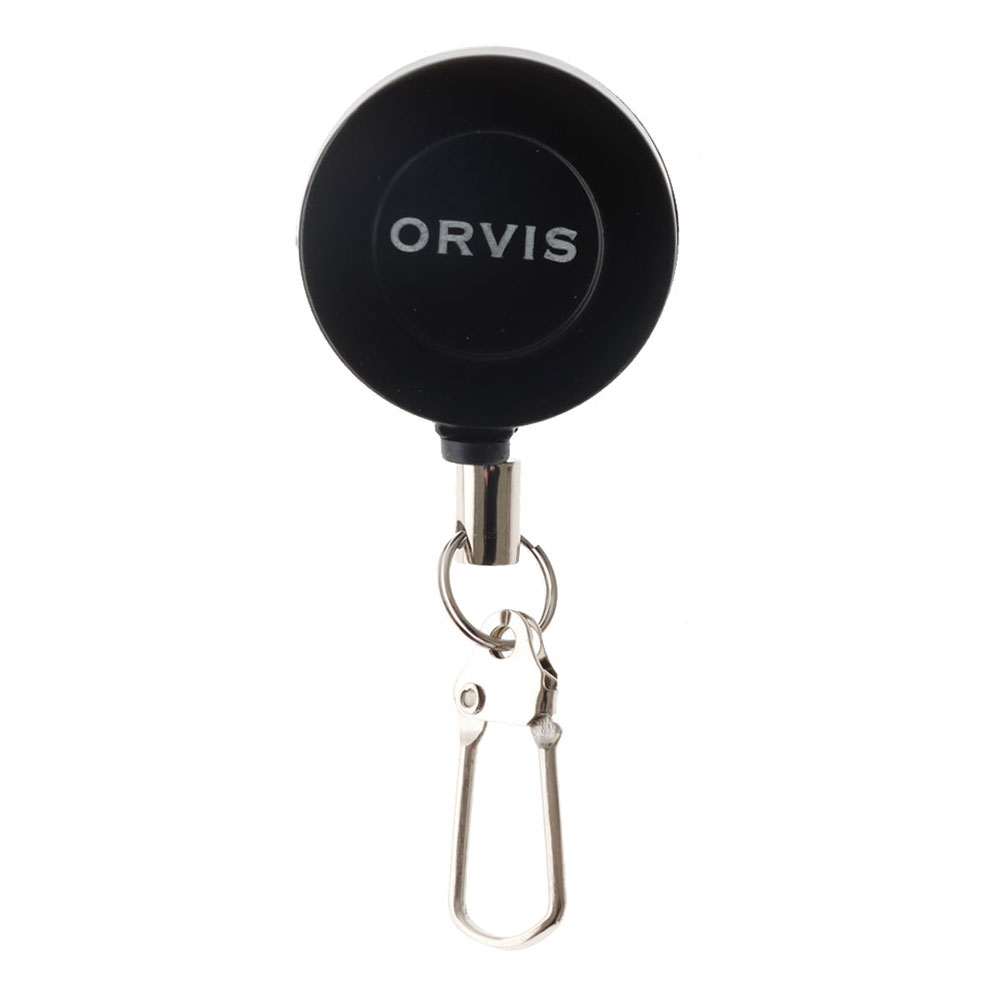 Orvis Fly Fishing Zinger Retractable Tool Holder Black