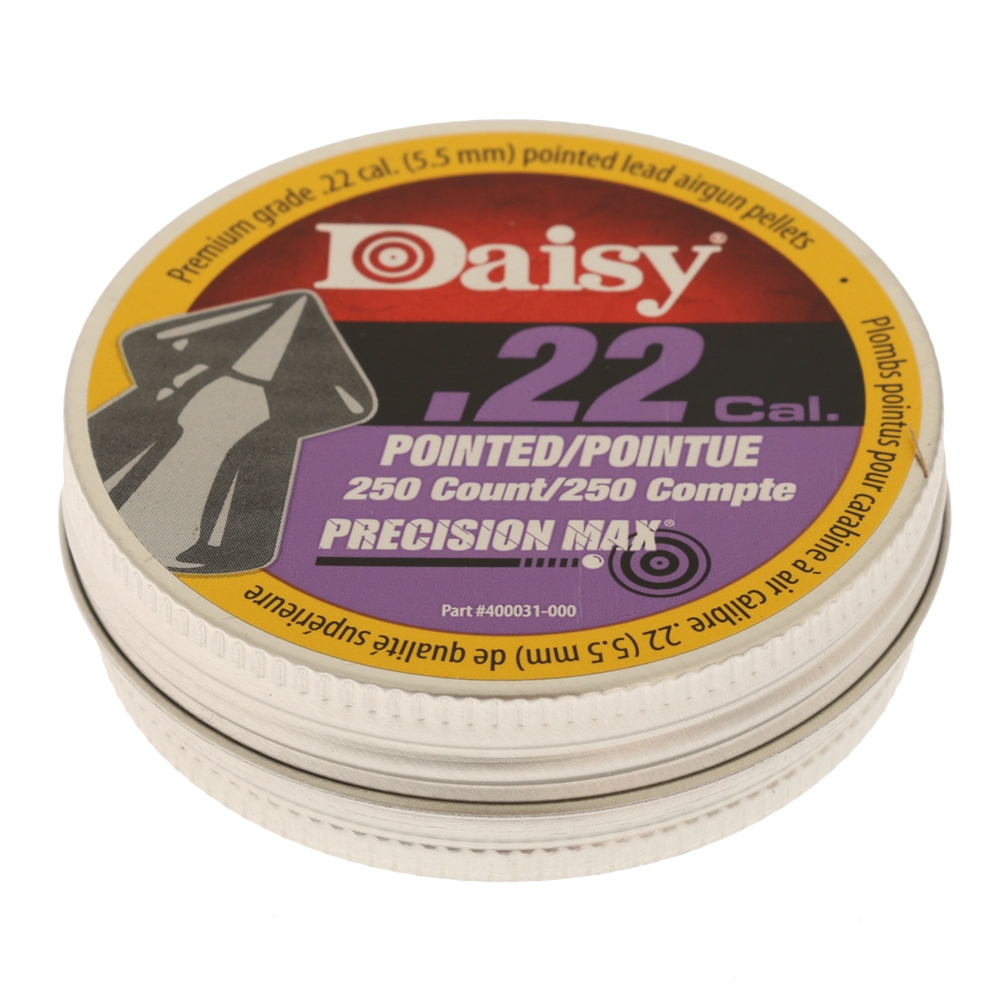 Daisy .22 Calibre Pointed Pellets 250 Count