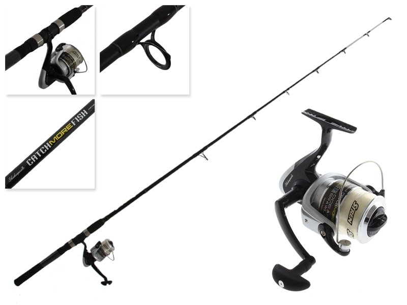 Shakespeare Catch More Fish Ocean Brawla Spinning Combo with Tackle 6ft 7-12kg 1pc