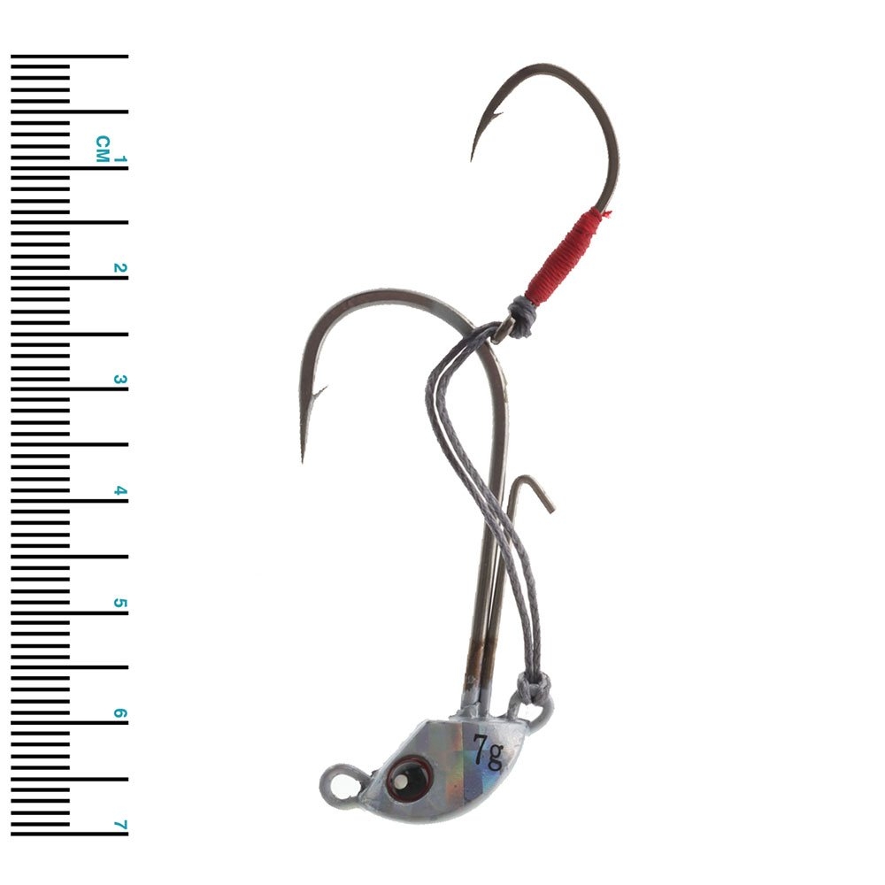 Catch Stingaz Tenya Gripper Jig Head 7g White Warrior