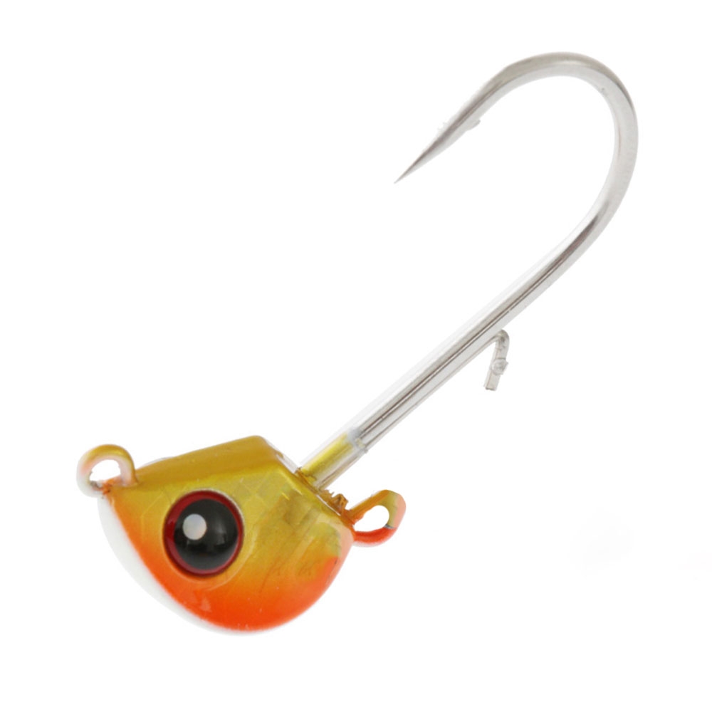 Catch Stingaz Tenya Gripper Jig Head 28g Orange Assassin