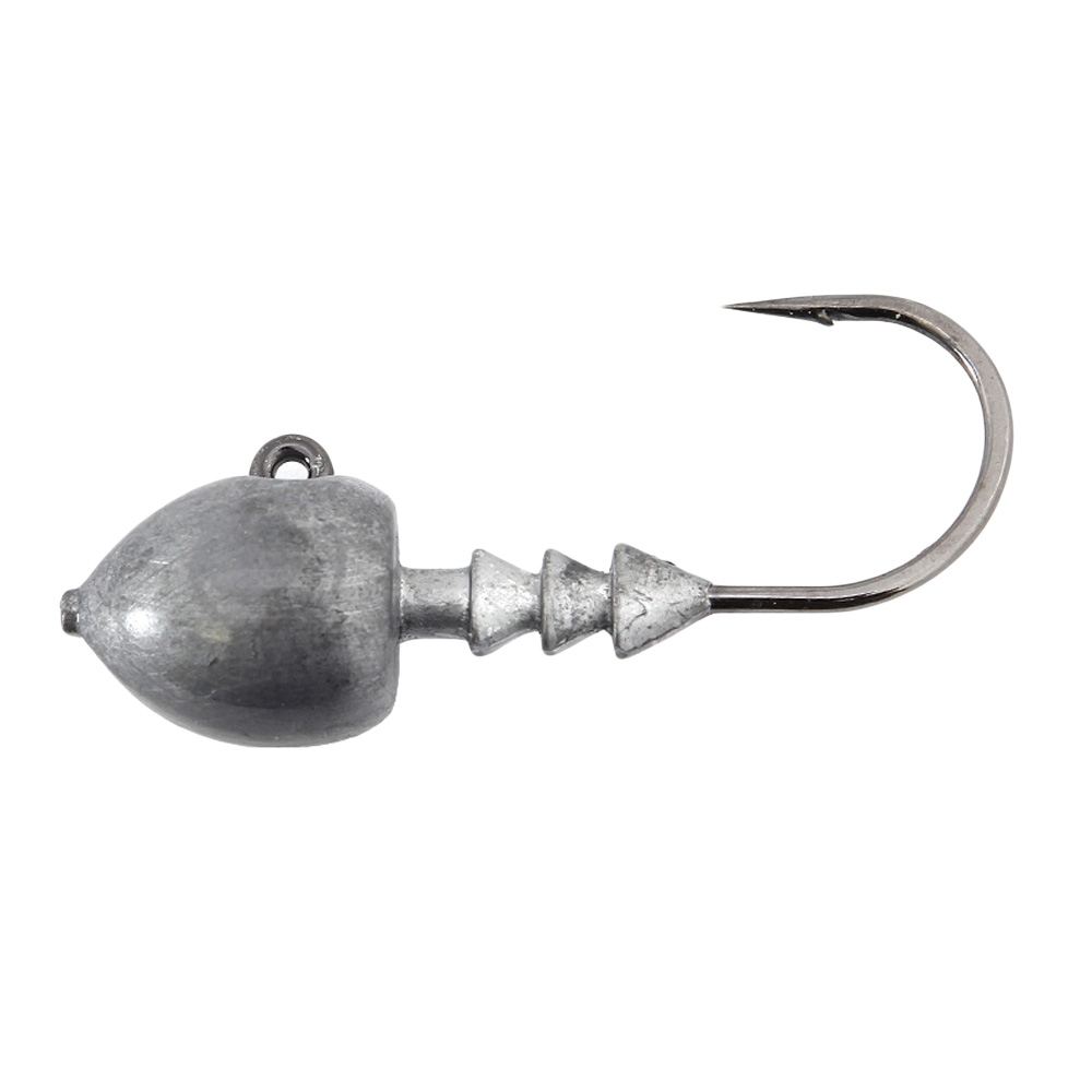 Ocean Angler Light Bulb UV Jig Heads Green 1oz Qty 3