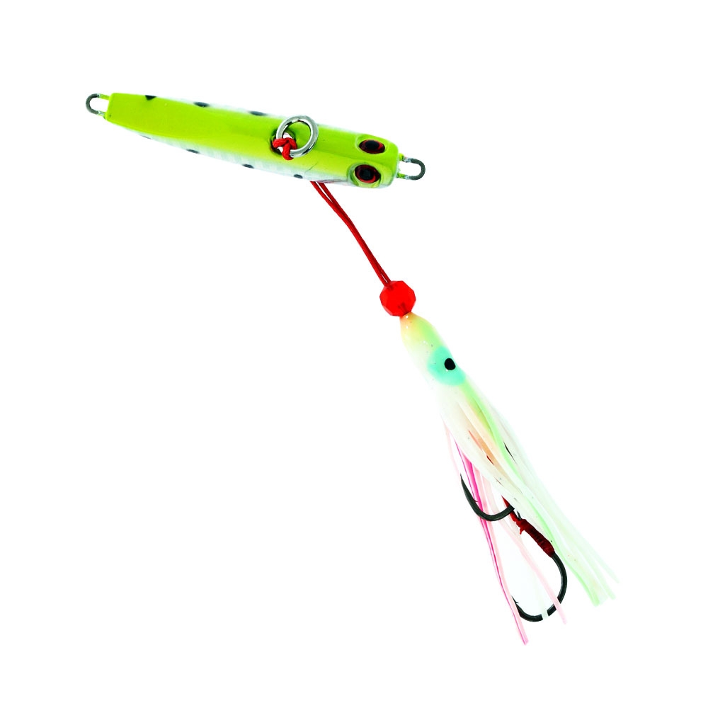 Ocean Angler Jitterbug Inchiku Lure 40g Lime Pickle
