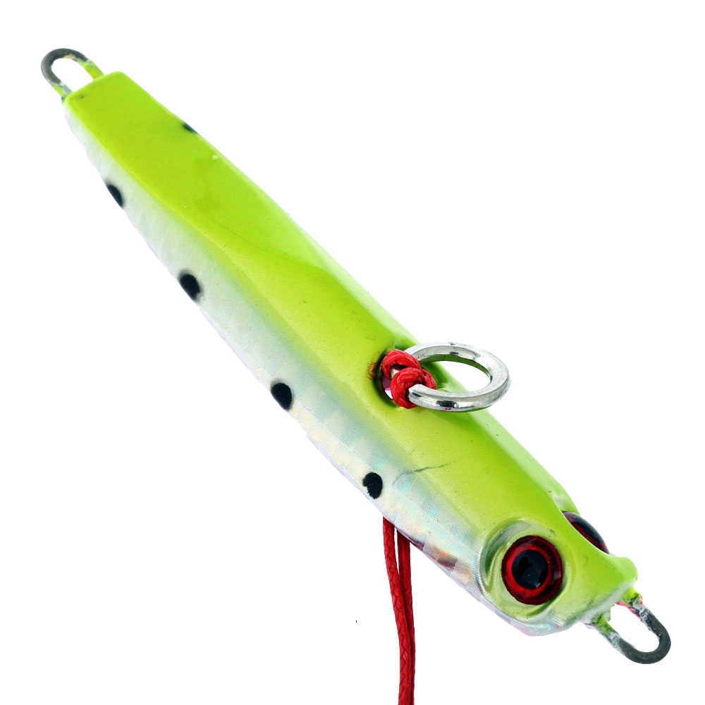 Ocean Angler Jitterbug Inchiku Lure 40g Lime Pickle