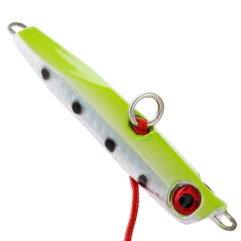 Ocean Angler Jitterbug Inchiku Lure 80g Lime Pickle