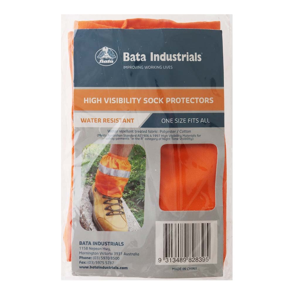 Bata Over Boot Sock Protectors Orange
