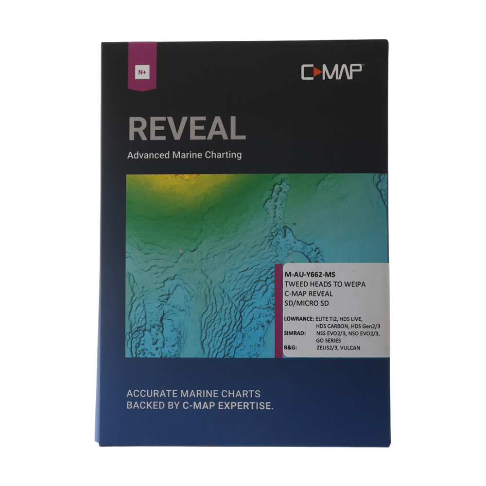 C-MAP Reveal Chart Card Tweed Heads to Weipa SD/MSD