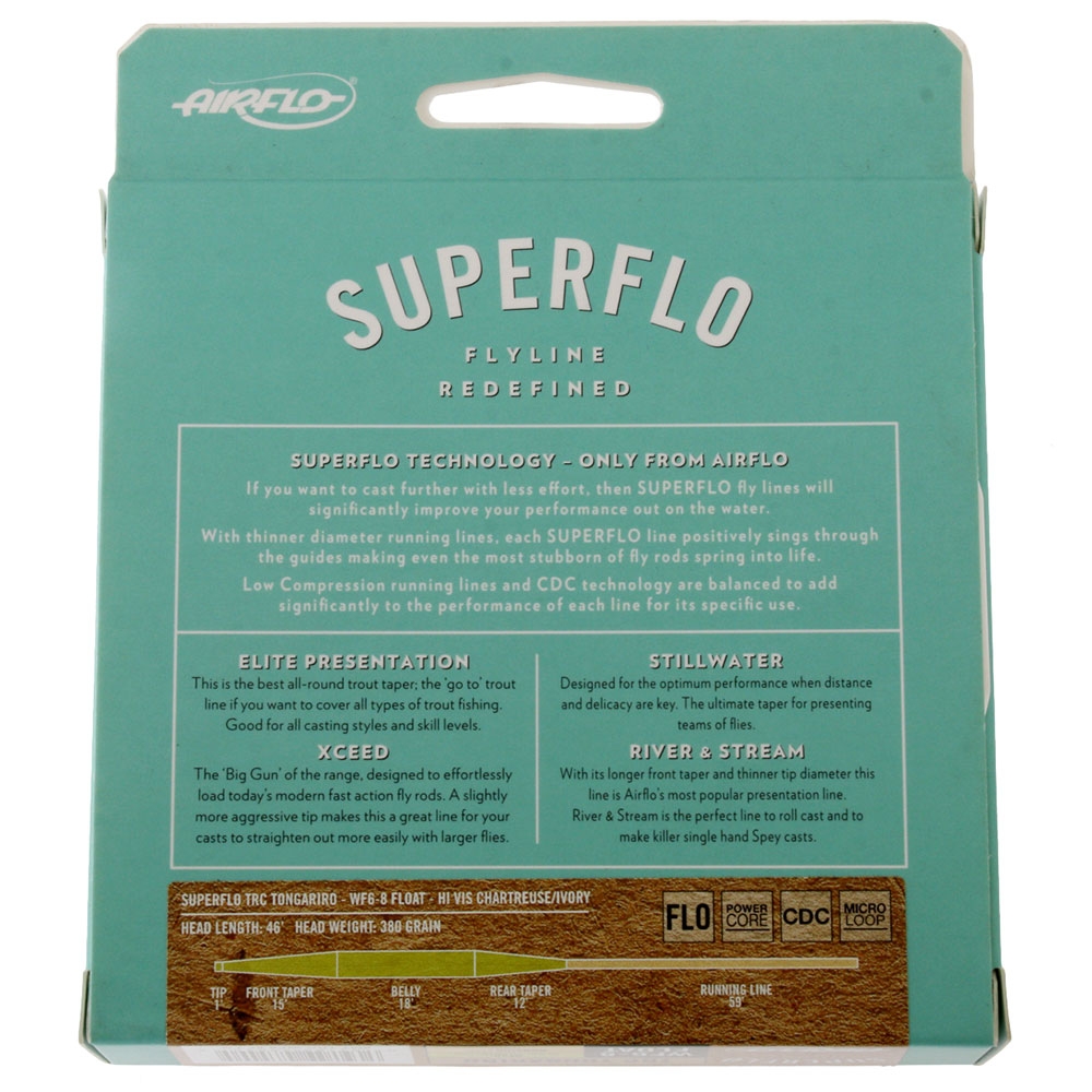 Airflo SuperFlo TRC Fly Line WF6/8F