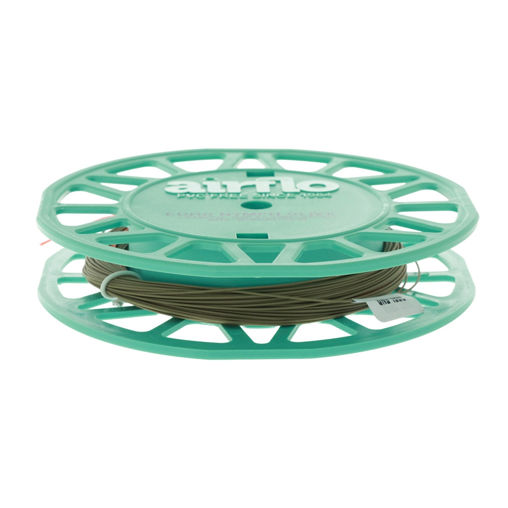 Airflo Superflo Max Smooth Euro Nymph Line Olive 0.55mm 25m XS-Med