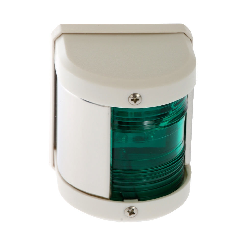 Waterproof LED Navigation Light 0.54W Green Starboard White
