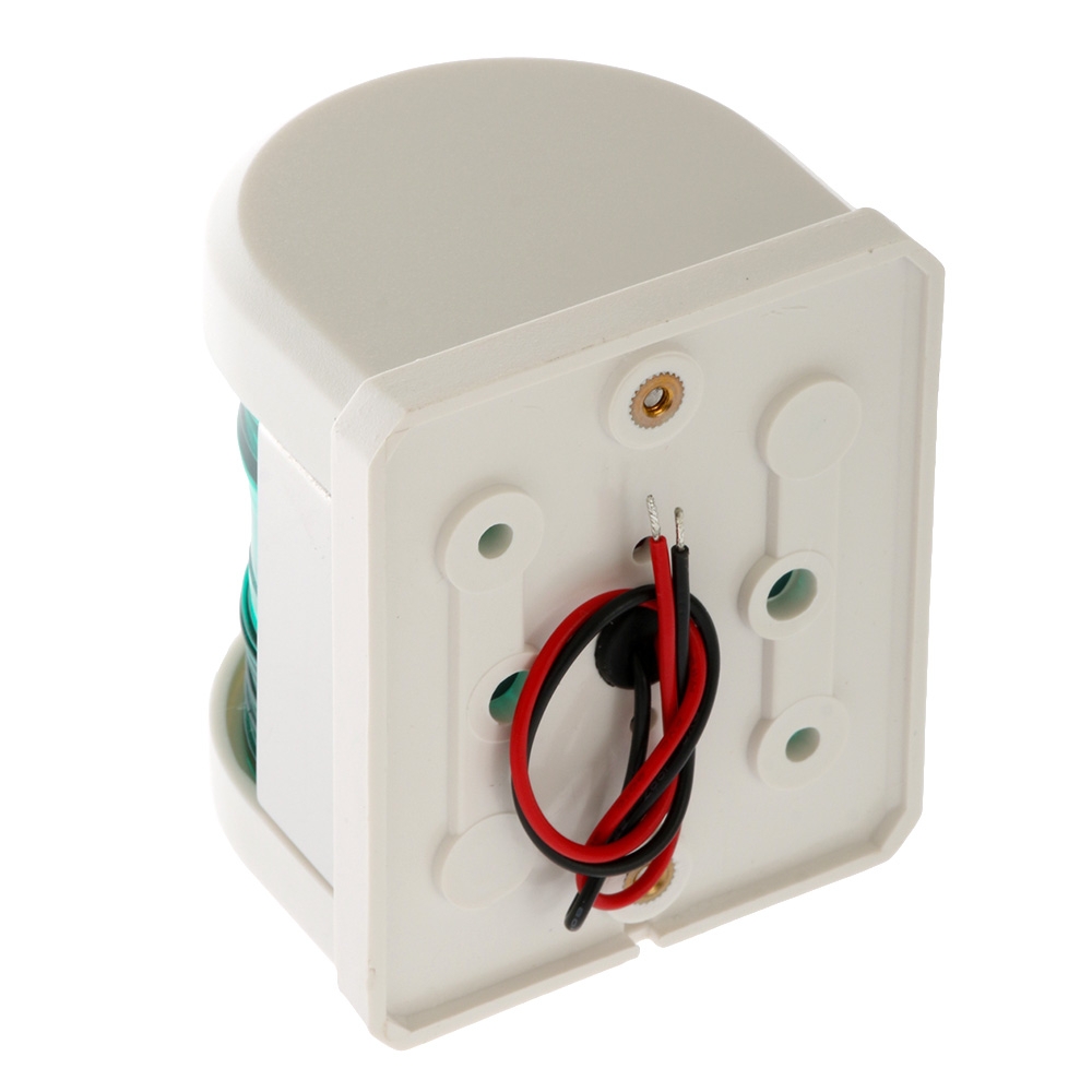 Waterproof LED Navigation Light 0.54W Green Starboard White