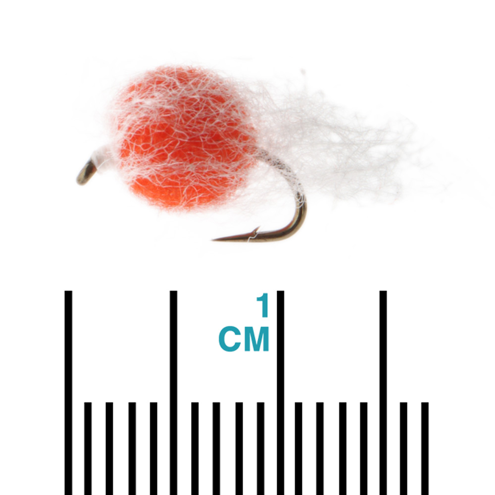 Manic Tackle Project Ultimate Egg Fly Brite Red #14 1.5cm