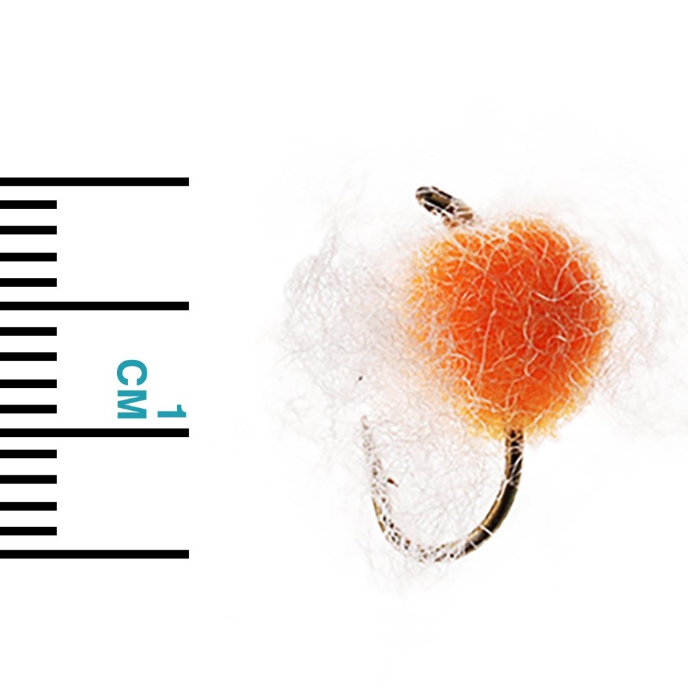 Manic Tackle Project Ultimate Egg Fly Steelhead Orange #14 1.5cm