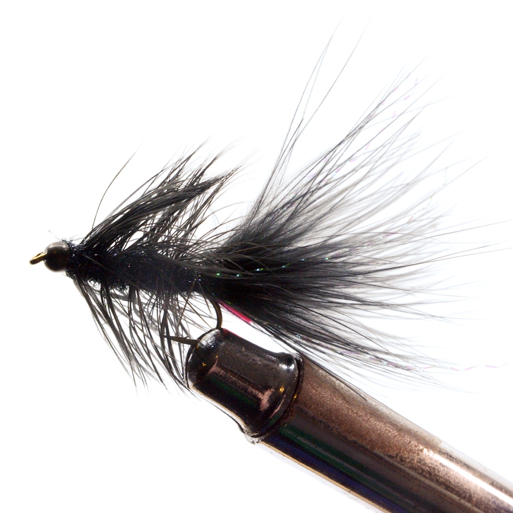 Manic Tackle Project Renes Skinny Bugger Fly Black #8 5cm