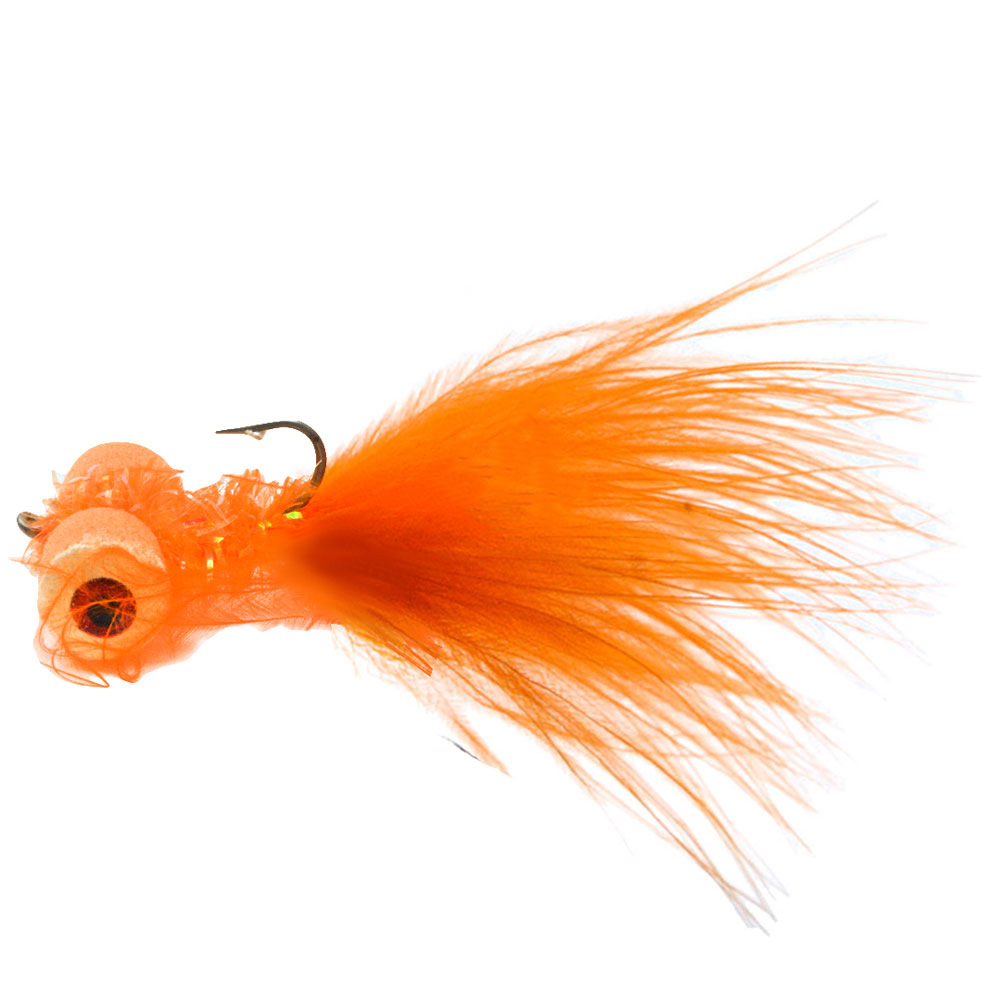 Manic Tackle Project Little Boobie Fly Orange #8