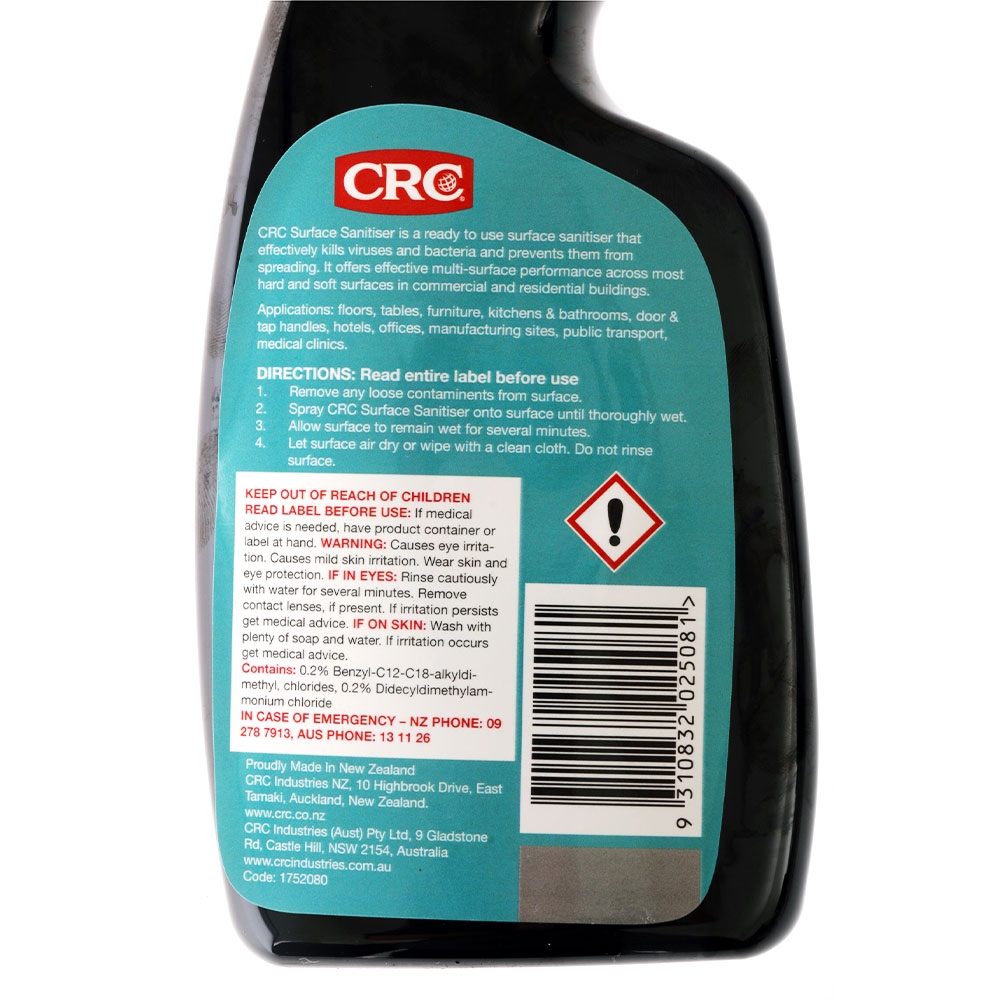 CRC Surface Sanitiser 500ml