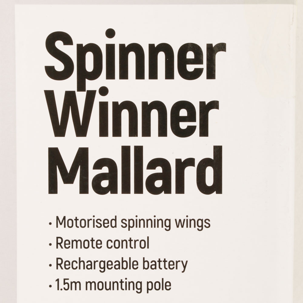 Game On Spinner Winner Motorised Mallard Decoy