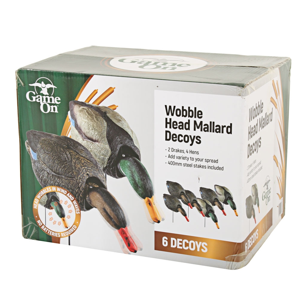 Game On Wobble Head Mallard Decoys