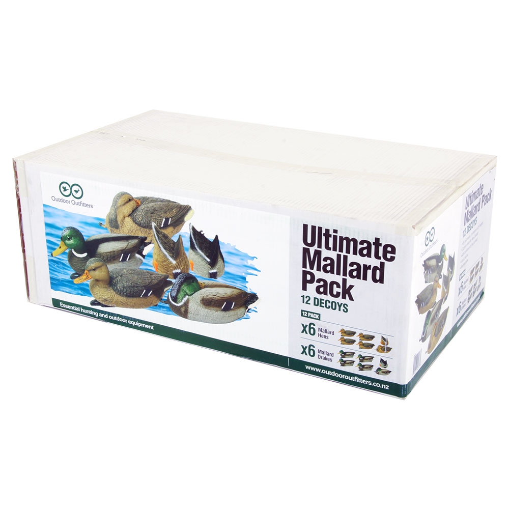 Outdoor Outfitters Mallard Decoy Ultimate Pack 16in
