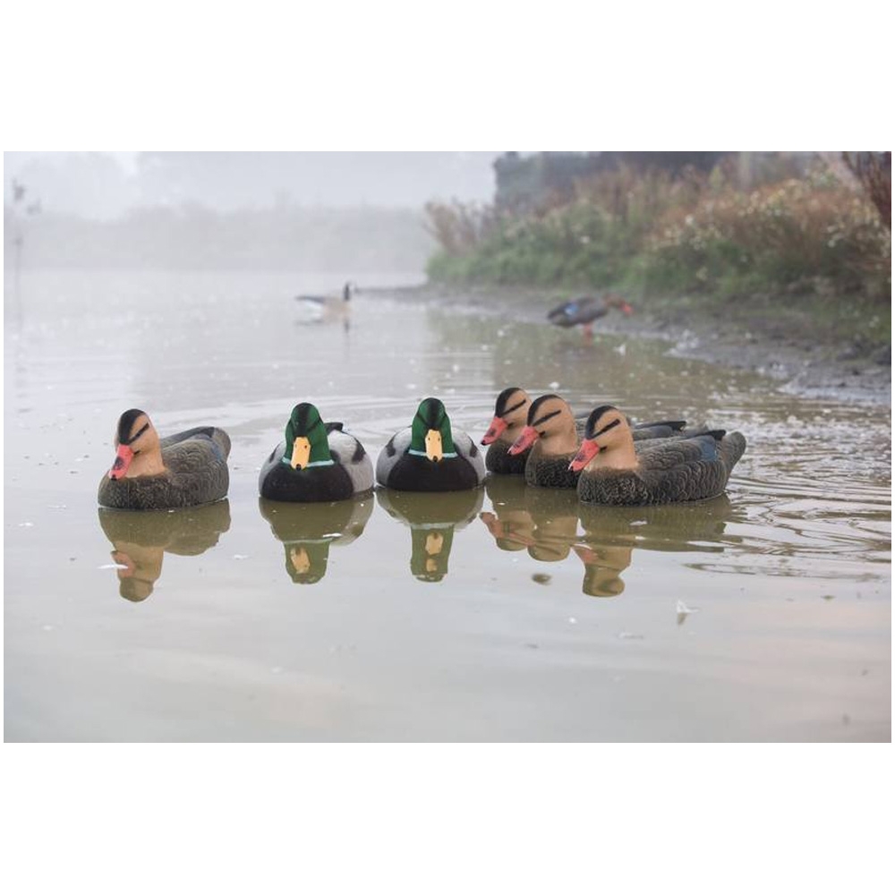 Game On Magnum Mallard Fully Flocked Decoy Set 20in