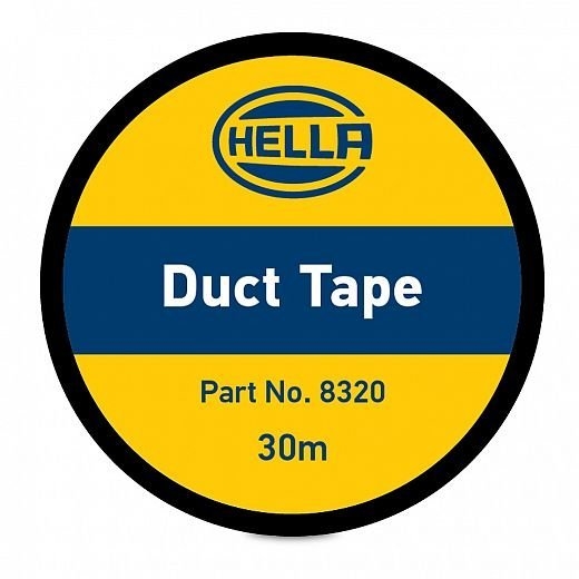 Hella Marine Duct Tape Black, 48mm x 30m