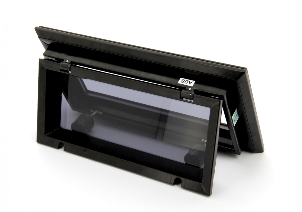 VETUS PL751 Ultra Slim Porthole with Mosquito Screen 244x429mm