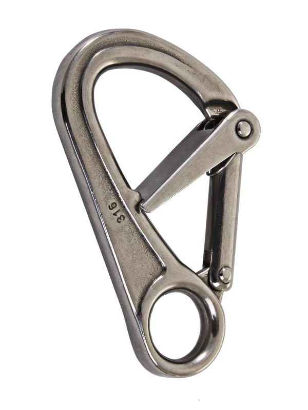 Stainless Double Locking Safety Hook 19mm 1550kg