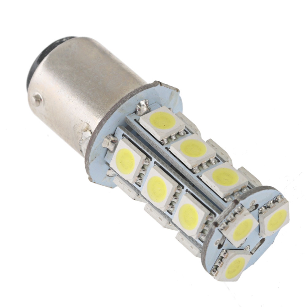 18 LED Bayonet Bulb Double Contact Parallel Pins 12v