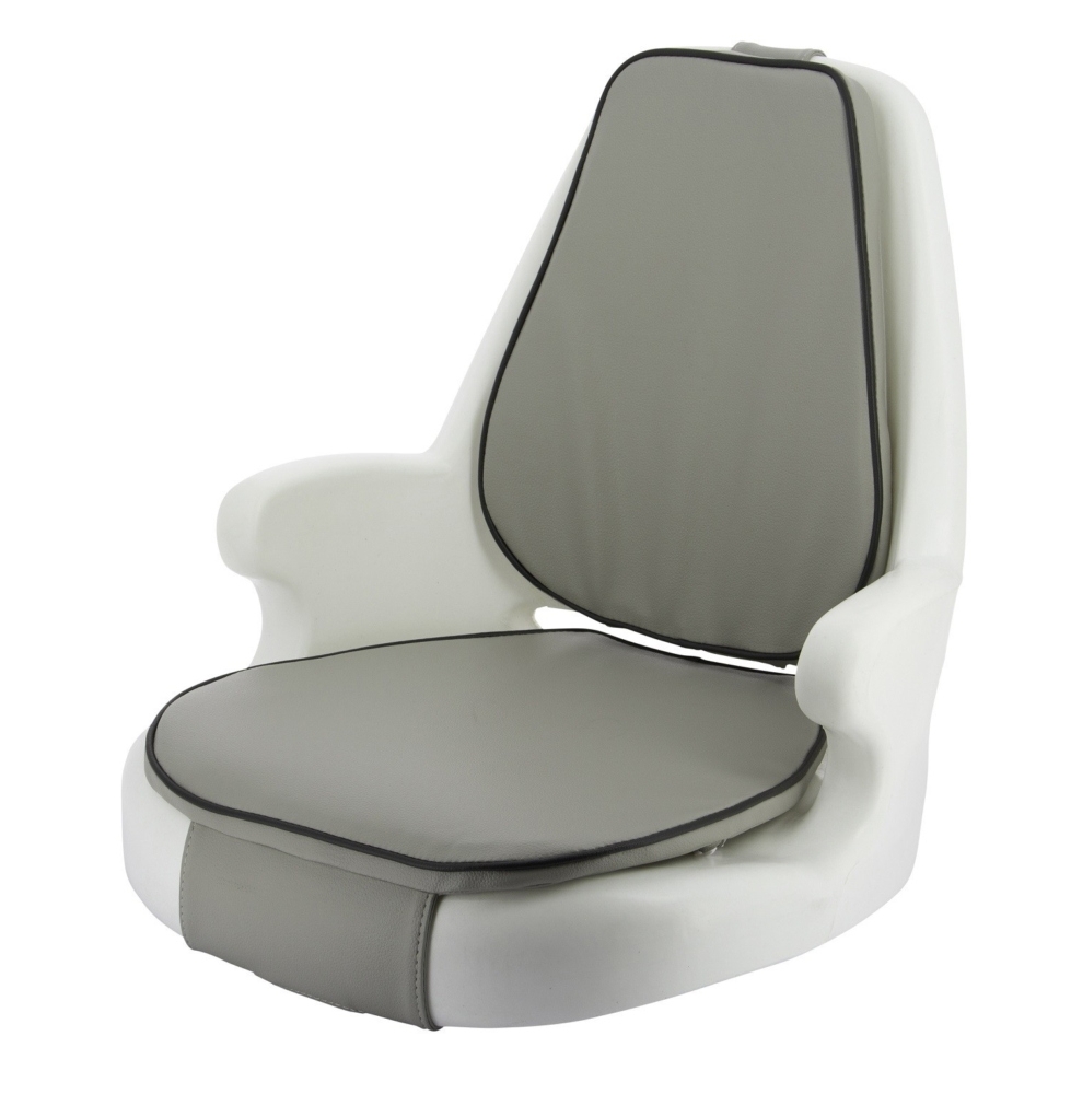 VETUS Captain Seat Cushion Set Light Grey
