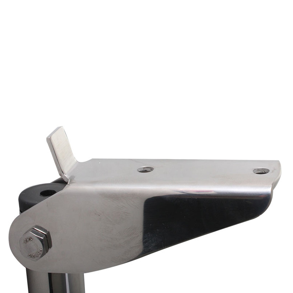 Folding Telescopic 3-Step Boat Boarding Ladder 88cm