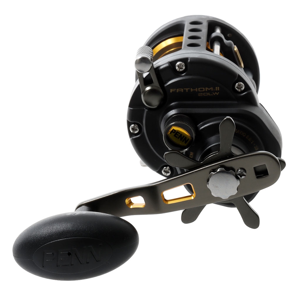 PENN Fathom II 20 Level Wind Ocean Assassin Runner Heavy-Duty Boat Combo 6ft 10kg 1pc