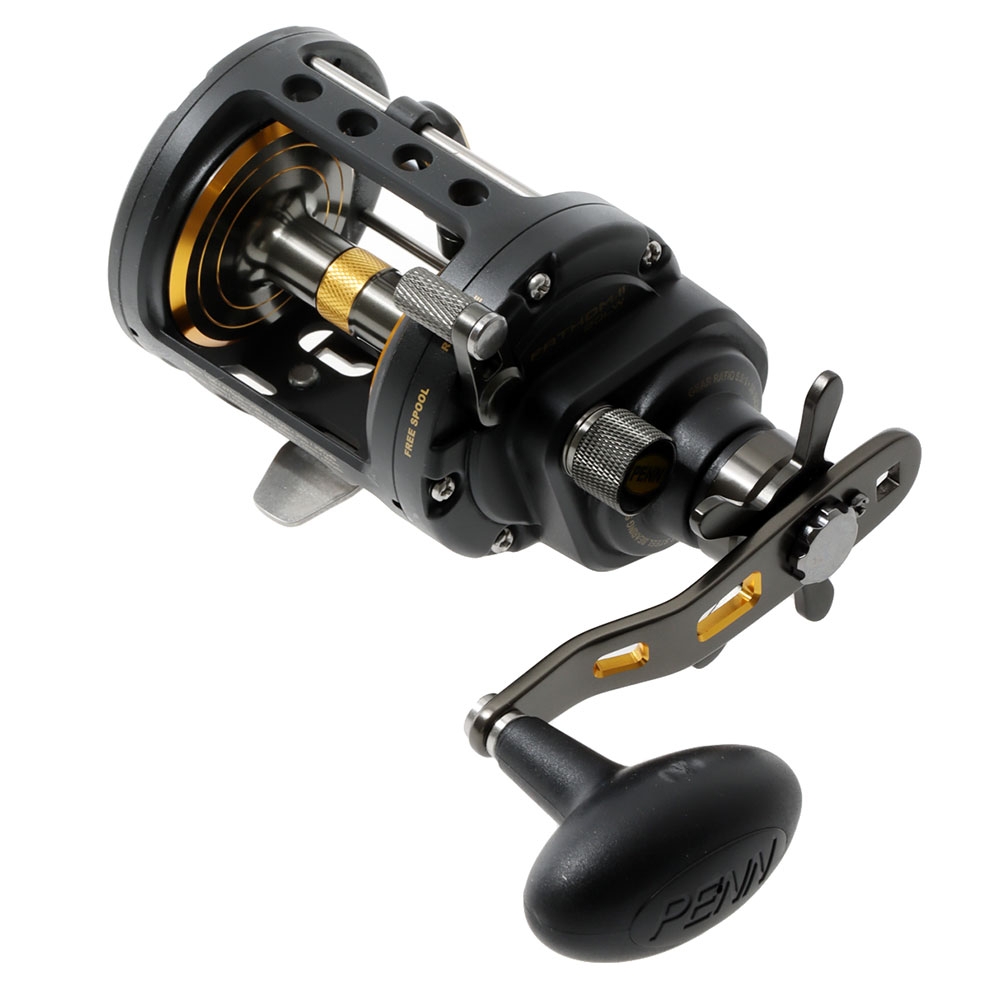 PENN Fathom II 20 Level Wind Ocean Assassin Runner Heavy-Duty Boat Combo 6ft 10kg 1pc