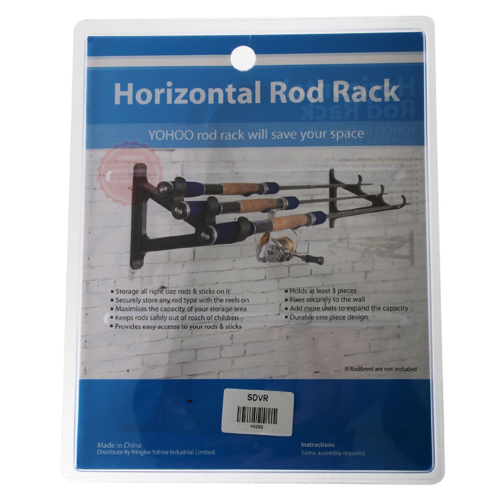 Horizontal 3 Rod Rack