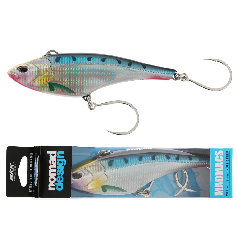 Nomad Design Madmacs Fast Trolling Lure 200mm Sardine
