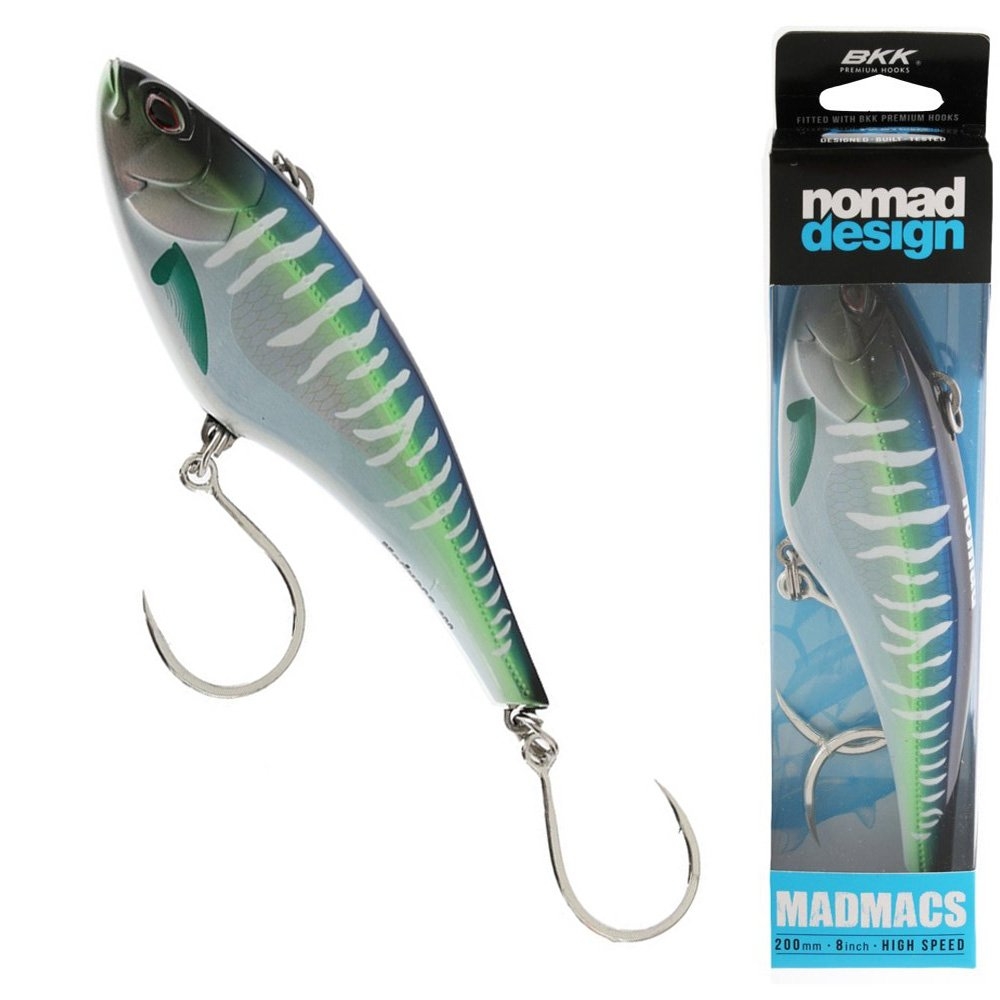Nomad Design Madmacs Fast Trolling Lure 200mm Spanish Mackerel
