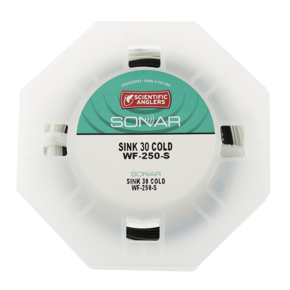 Scientific Anglers Sonar Sink 30 Coldwater Fly Line WF7/8S Surf/Black