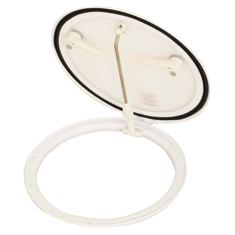 Maxwell Round Sealed Boat Hatch White 400mm Maxwell Round Sealed Boat Hatch White 400mm