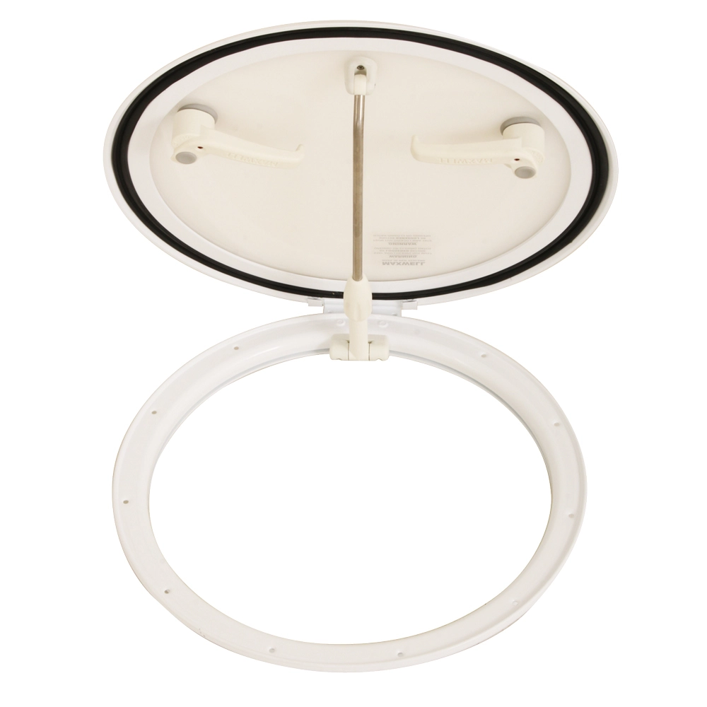 Maxwell Round Sealed Boat Hatch White 400mm Maxwell Round Sealed Boat Hatch White 400mm
