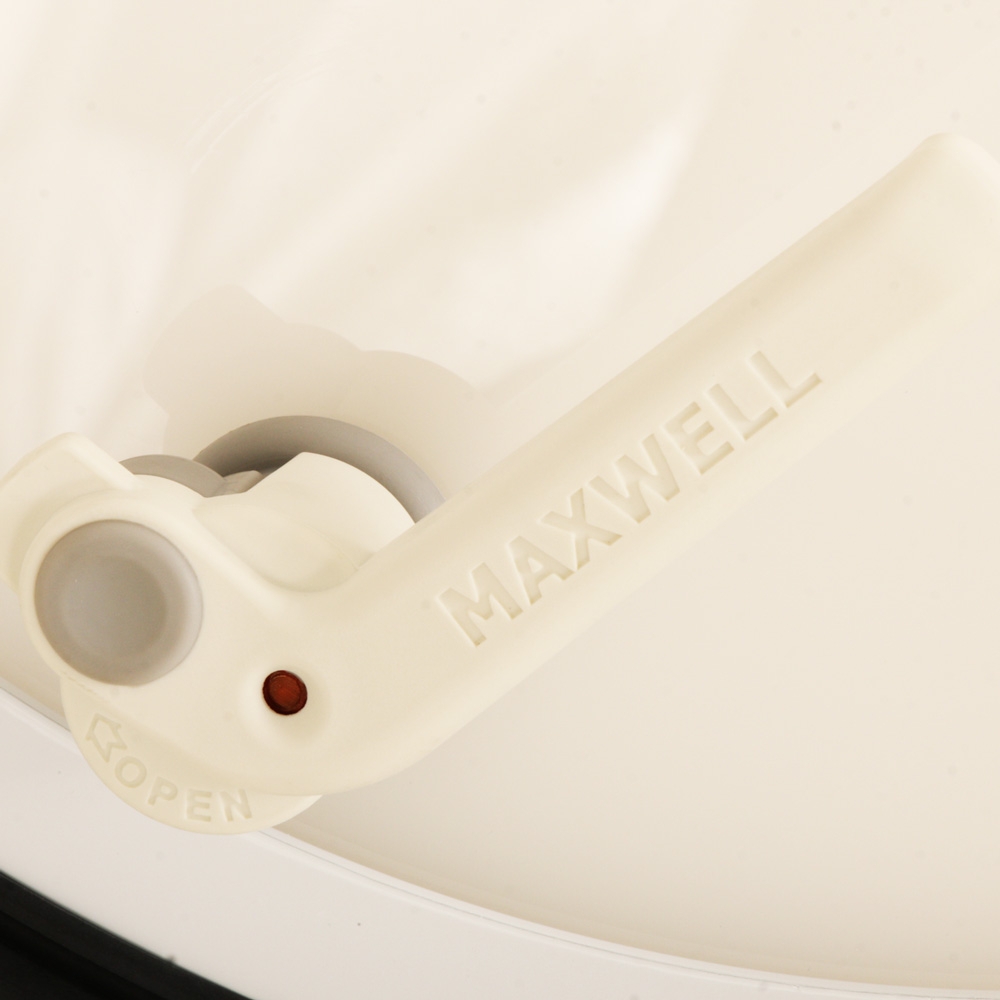 Maxwell Circular Waterproof Sealed Boat Hatch White 400mm UV Resistent