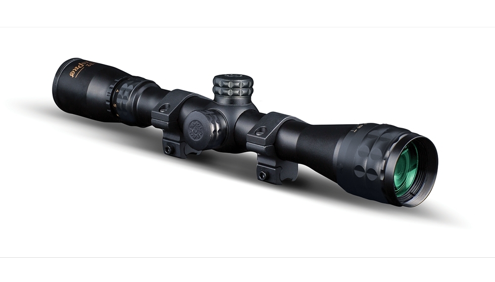 Konus KonusPro 4x32 AO Engraved 30/30 Inc Rings Riflescope