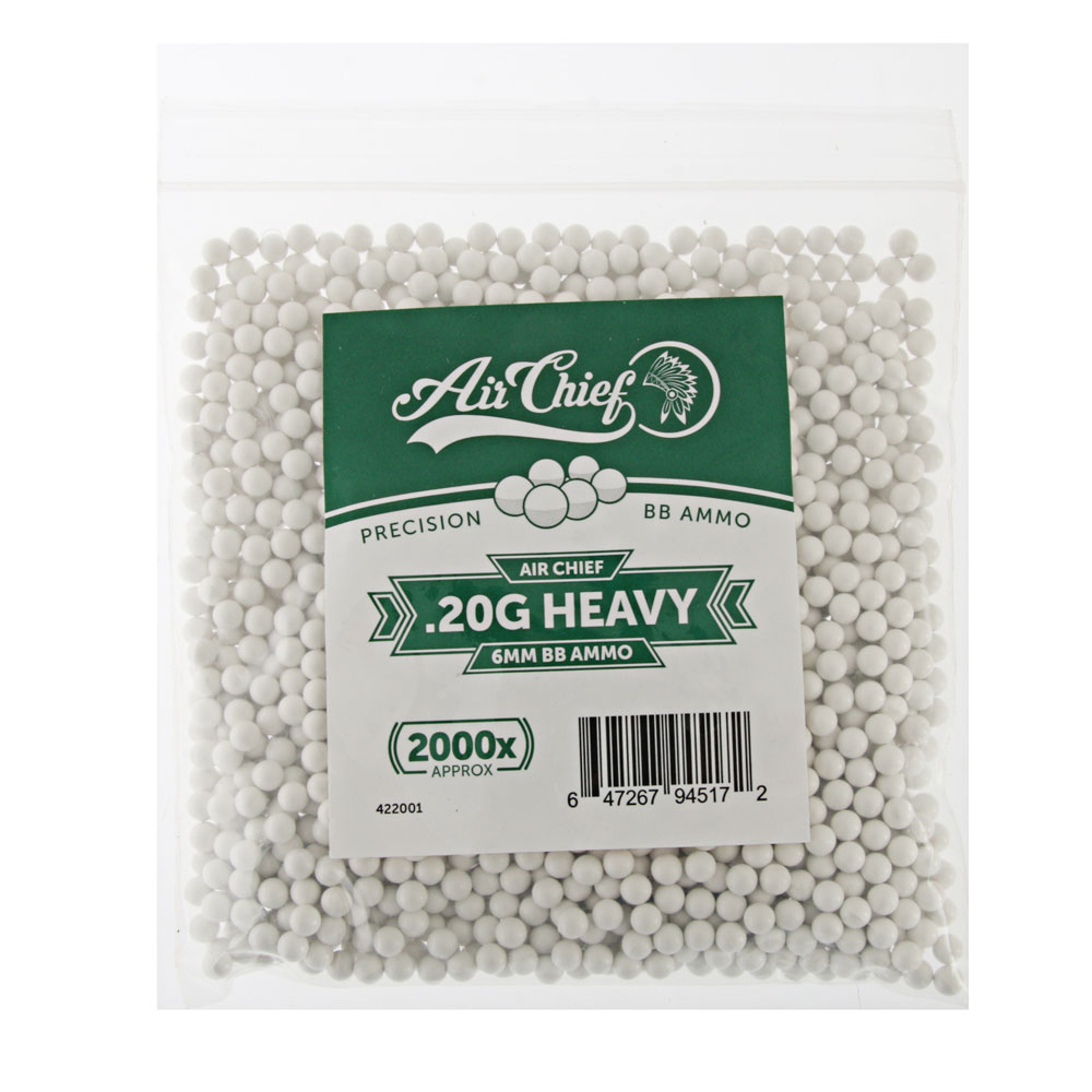 Air Chief Heavy Airsoft BB Ammo 6mm .20g