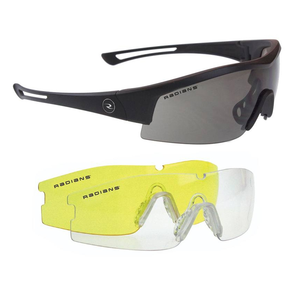 Radians Tripleshot Shooting Glasses Kit 3 Lens