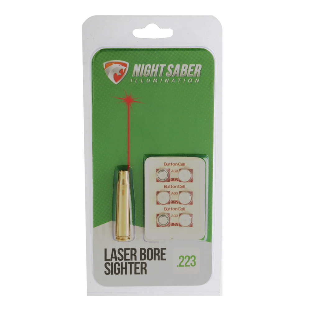 Night Saber Cartridge Laser Bore Sighter 223