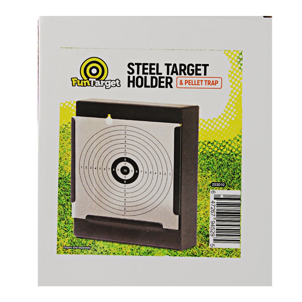 Fun Target Air Rifle Pellet Trap and Target Holder