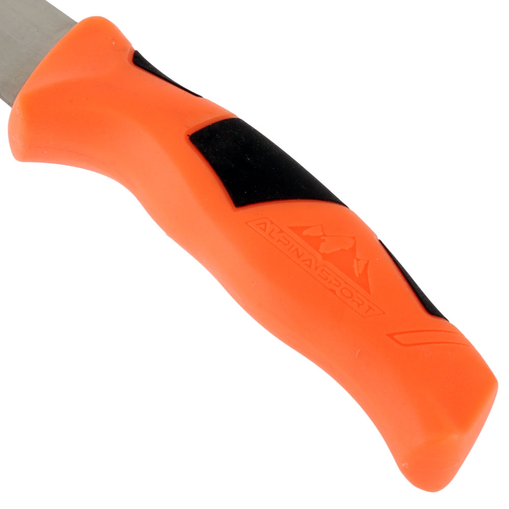Alpina Sport Ancho Knife with Sheath 109mm Orange  