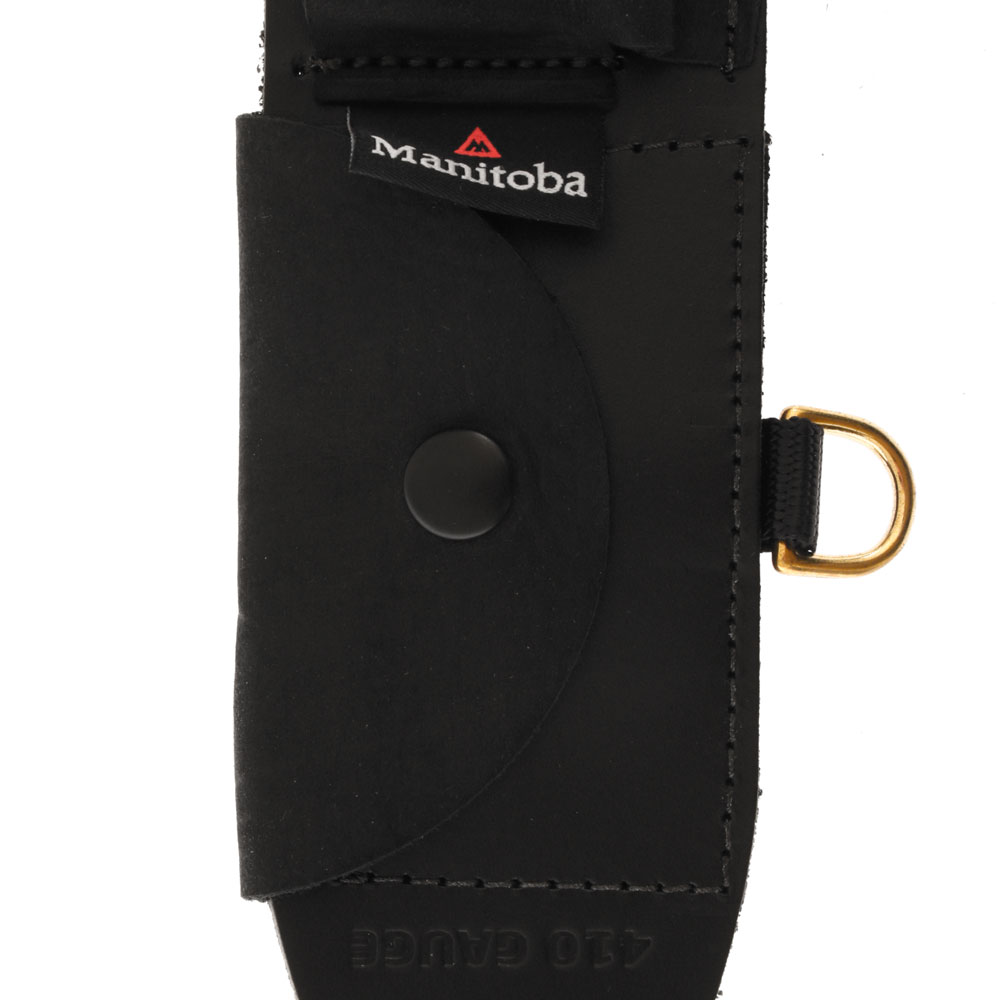 Manitoba Shotgun Shell Leather Belt 410 Gauge 25 Rounds